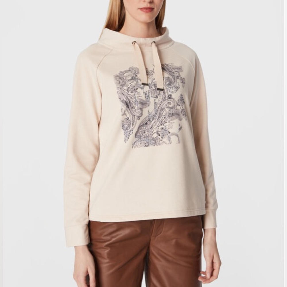 NWT OLSEN EUROPE Cora Jersey Relaxed Fit